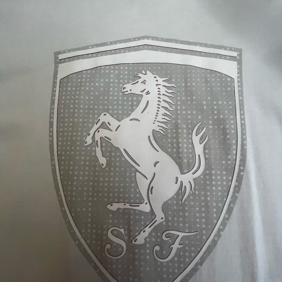 PUMA FERRARI Collaboration Shirt Medium VERY UNIQUE! - Picture 2 of 4